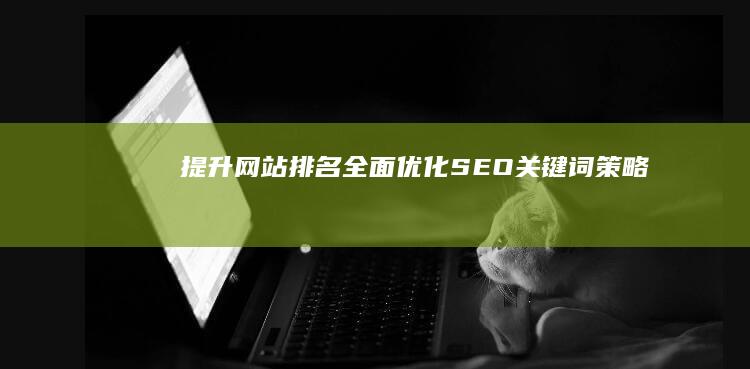 提升网站排名：全面优化SEO关键词策略